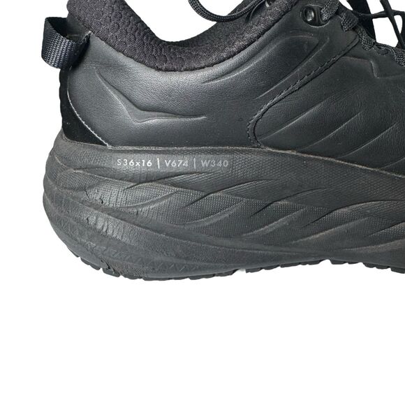 Hoka One Bondi SR Shoes Woman’s 8.5 Black Running Sneakers Slip Resistant Work - Picture 13 of 16